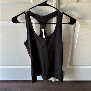 Black Racerback Tank Top